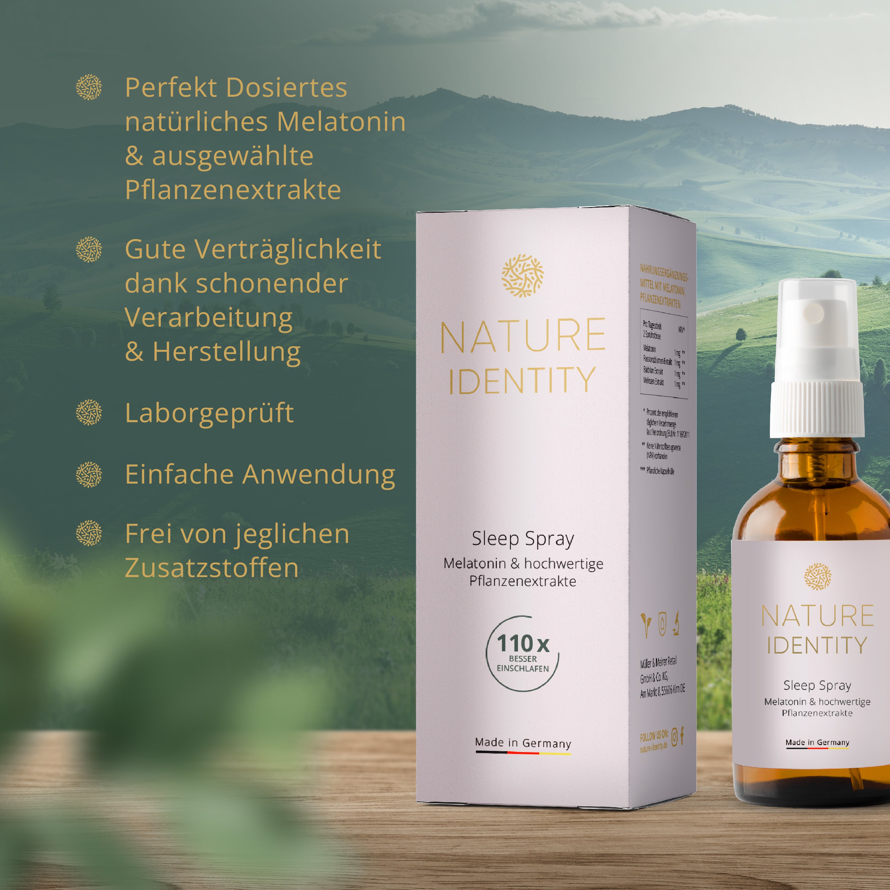 Melatonin Sleep Spray 1mg