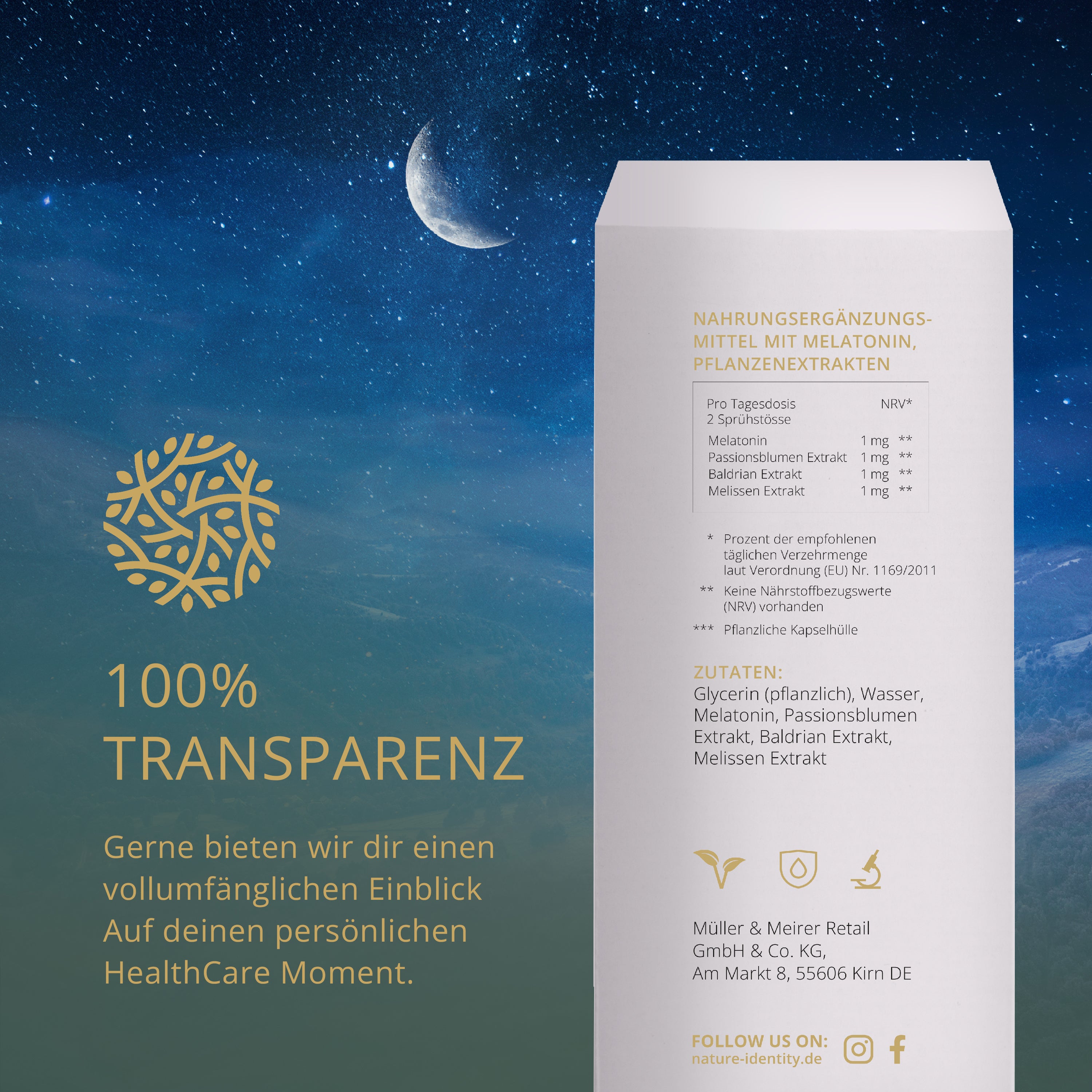 Melatonin Sleep Spray 1mg